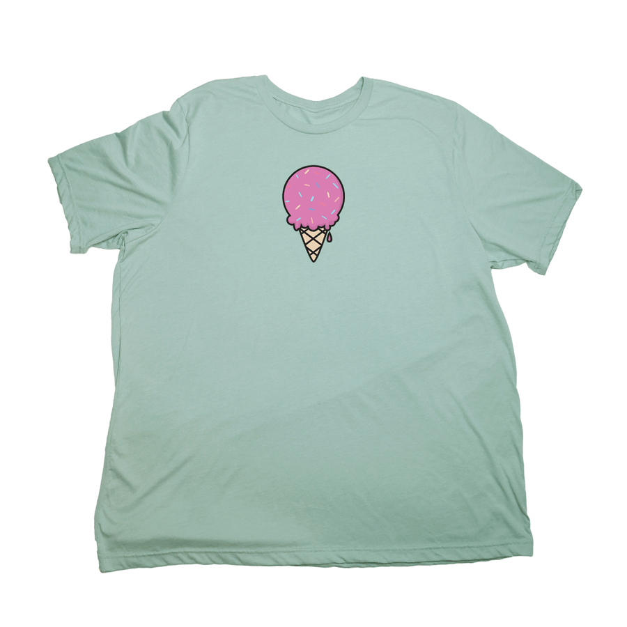 Ice Cream Cone Giant Shirt - Pastel Green - Giant Hoodies