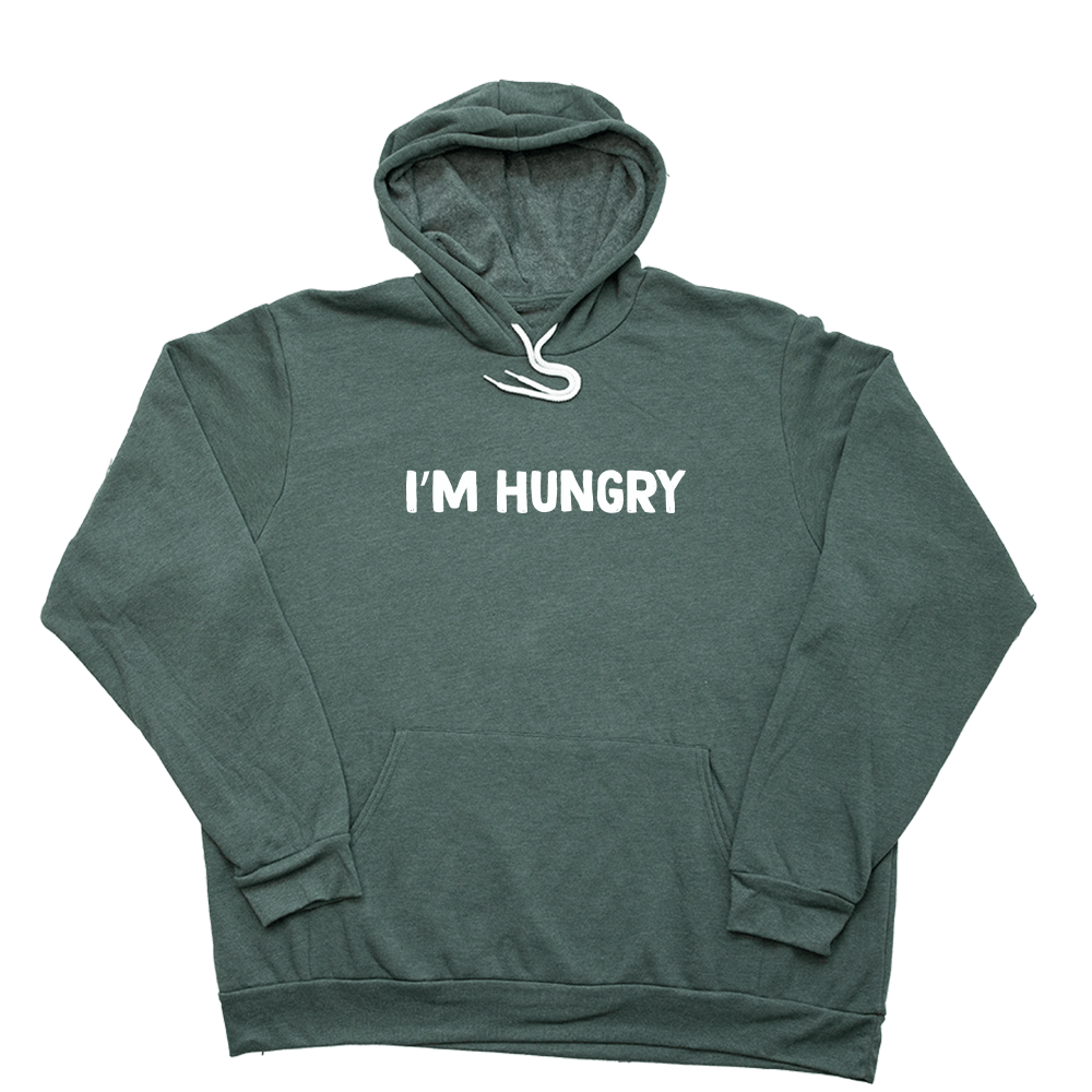 Heather Forest Im Hungry Giant Hoodie
