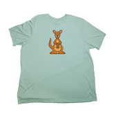 Kangaroo Giant Shirt - Pastel Green - Giant Hoodies