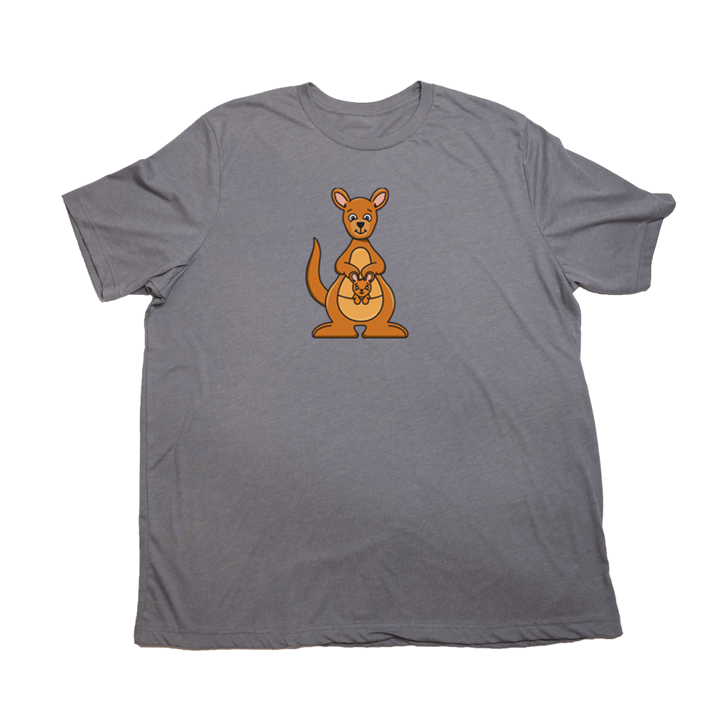 Kangaroo Giant Shirt - Heather Storm - Giant Hoodies