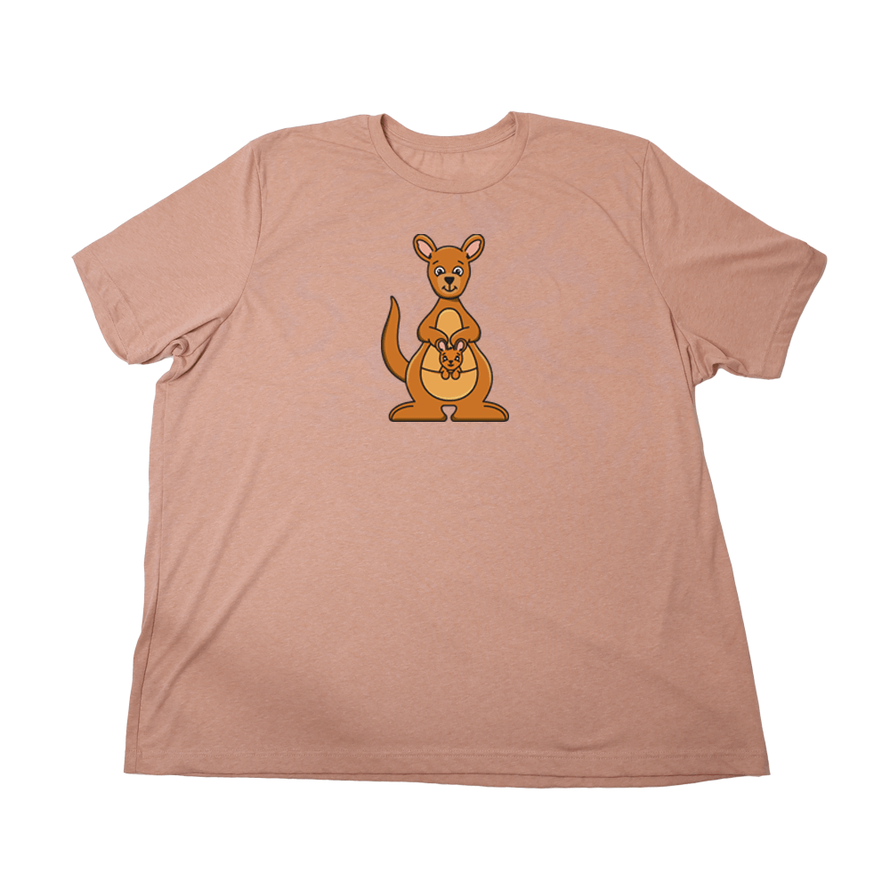 Kangaroo Giant Shirt - Heather Sunset - Giant Hoodies