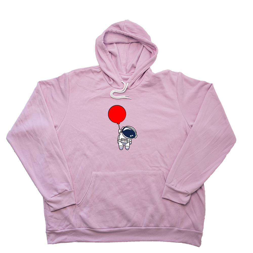 Light Pink Ballon Astronaut Giant Hoodie
