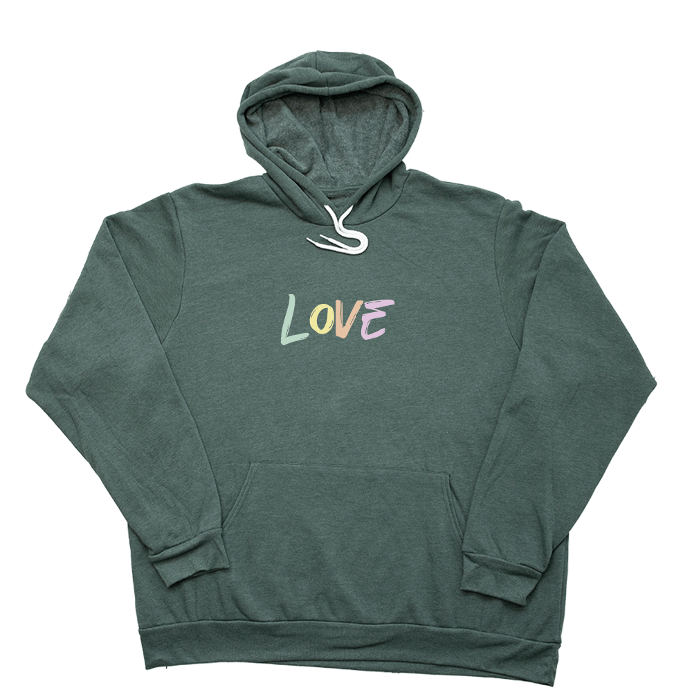 Heather Forest Love Giant Hoodie