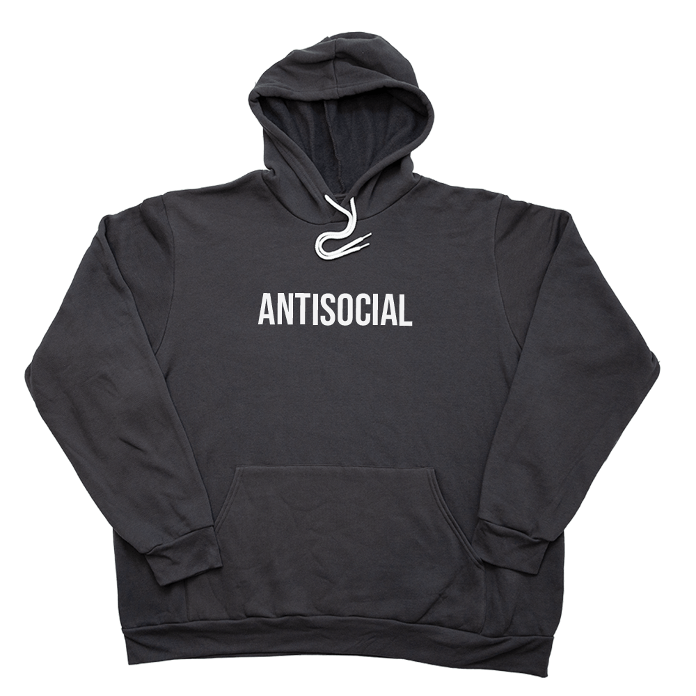 Graphite Antisocial Giant Hoodie