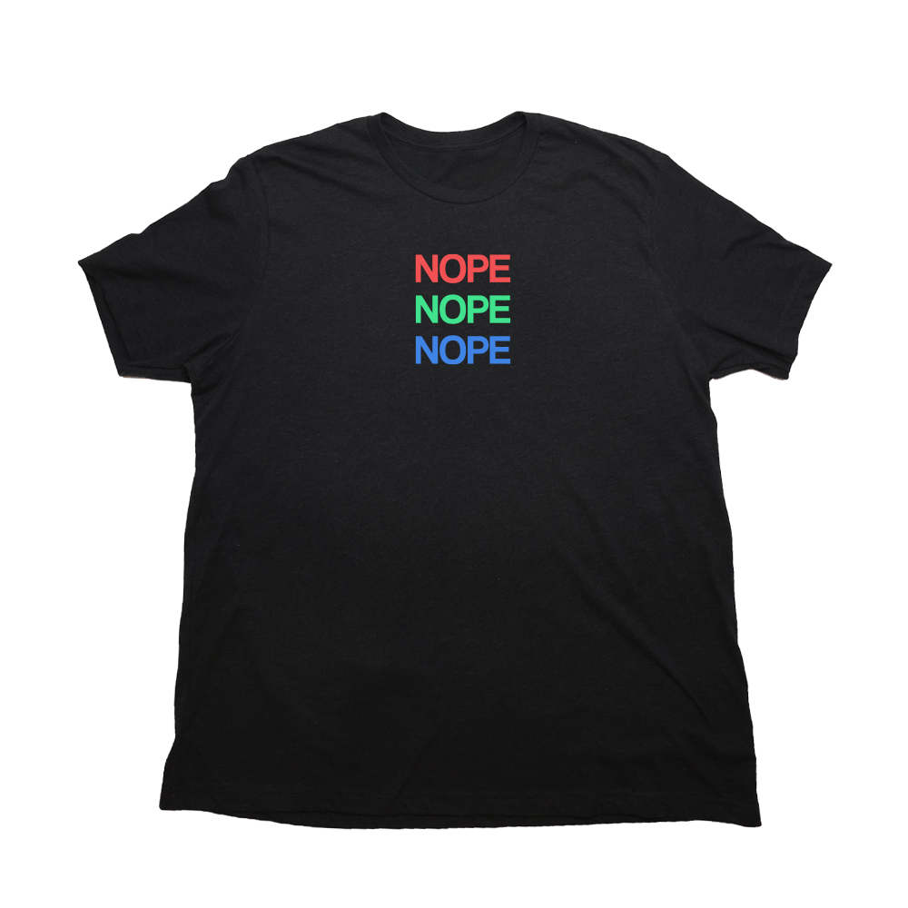 Nope Giant Shirt - Heather Black - Giant Hoodies