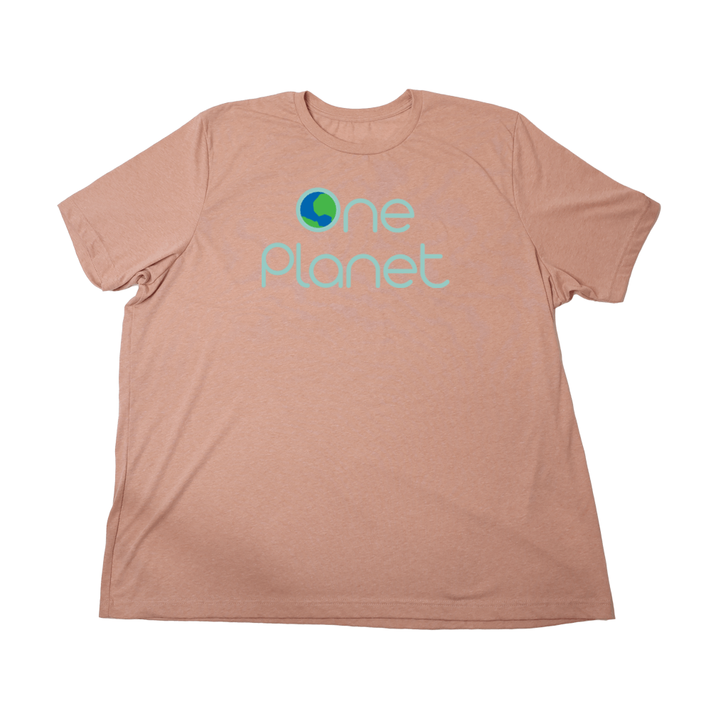 One Planet Giant Shirt - Heather Sunset - Giant Hoodies