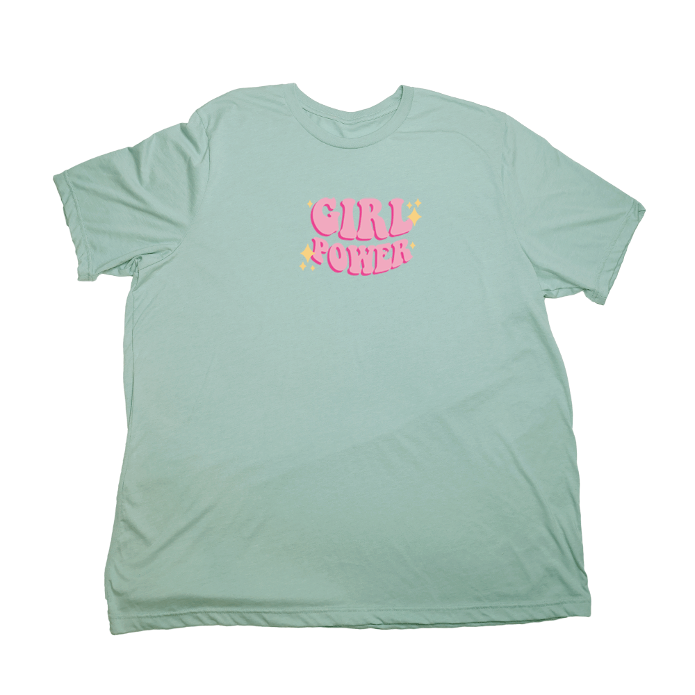 Pastel Green Girl Power Giant Shirt