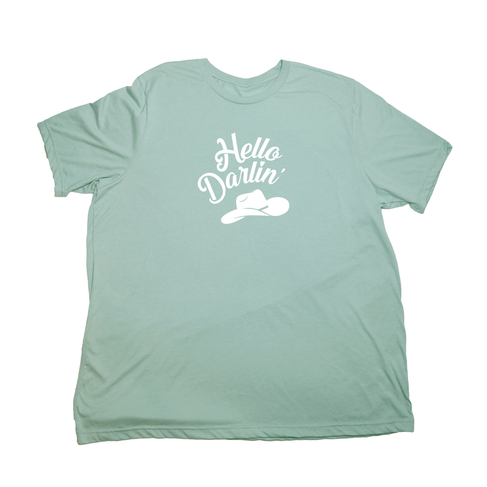 Pastel Green Hello Darlin Giant Shirt