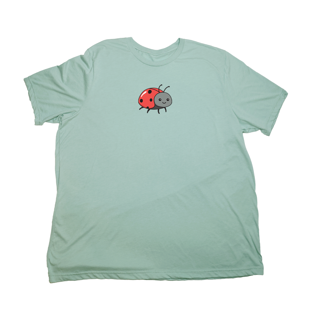 Pastel Green Ladybug Giant Shirt
