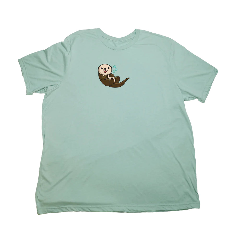 Pastel Green Otter Giant Shirt