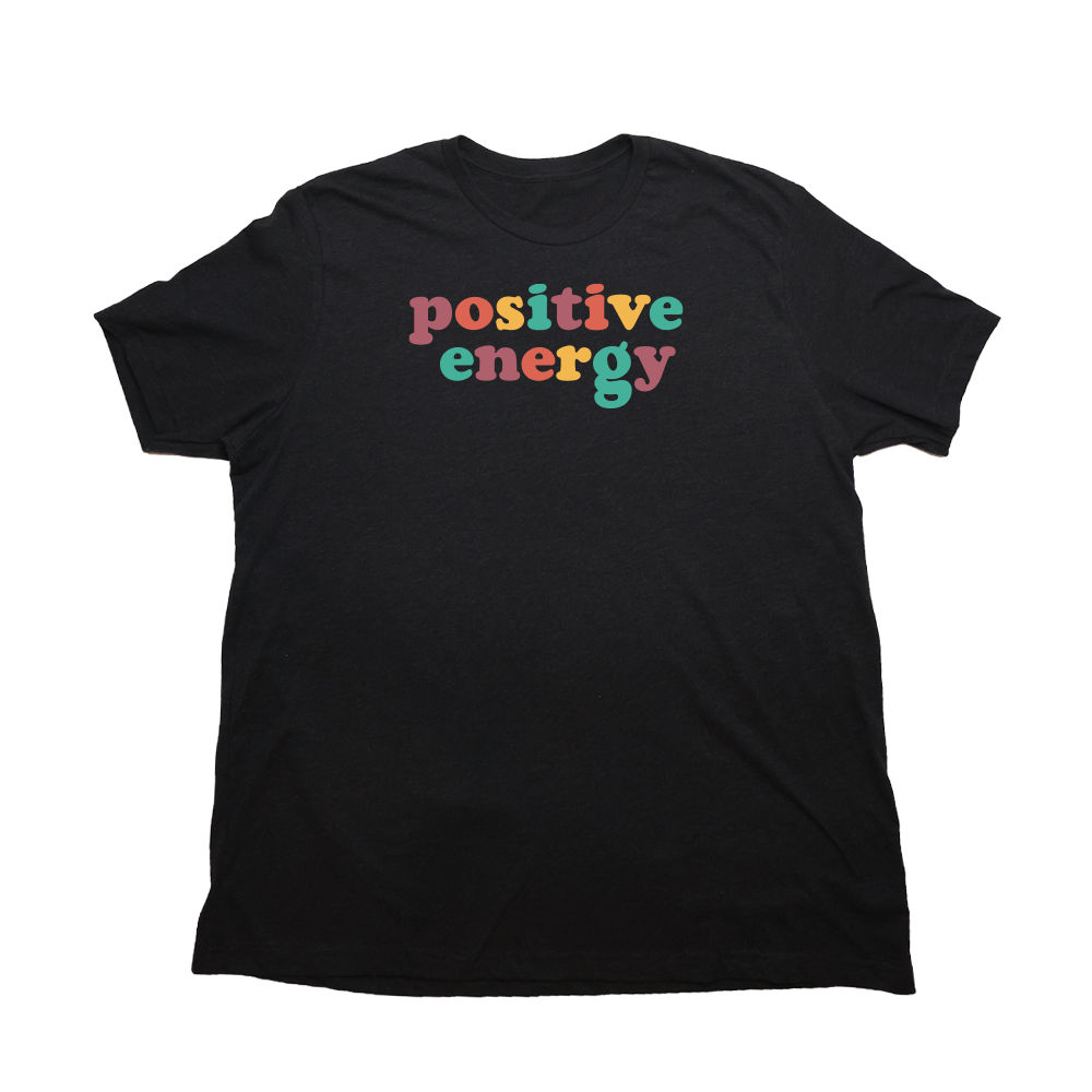 Positive Energy Giant Shirt - Heather Black - Giant Hoodies