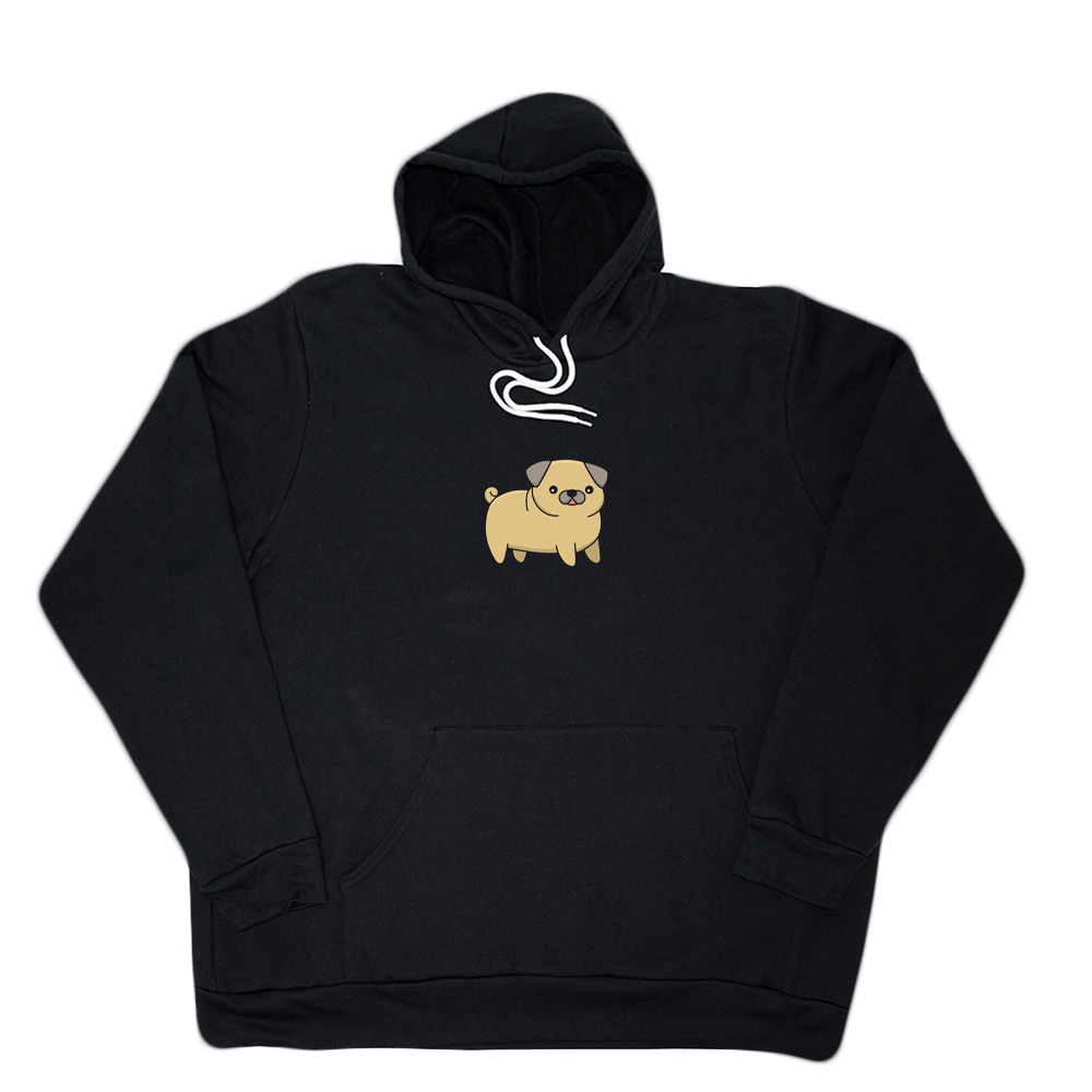 Pug Giant Hoodie - Black - Giant Hoodies