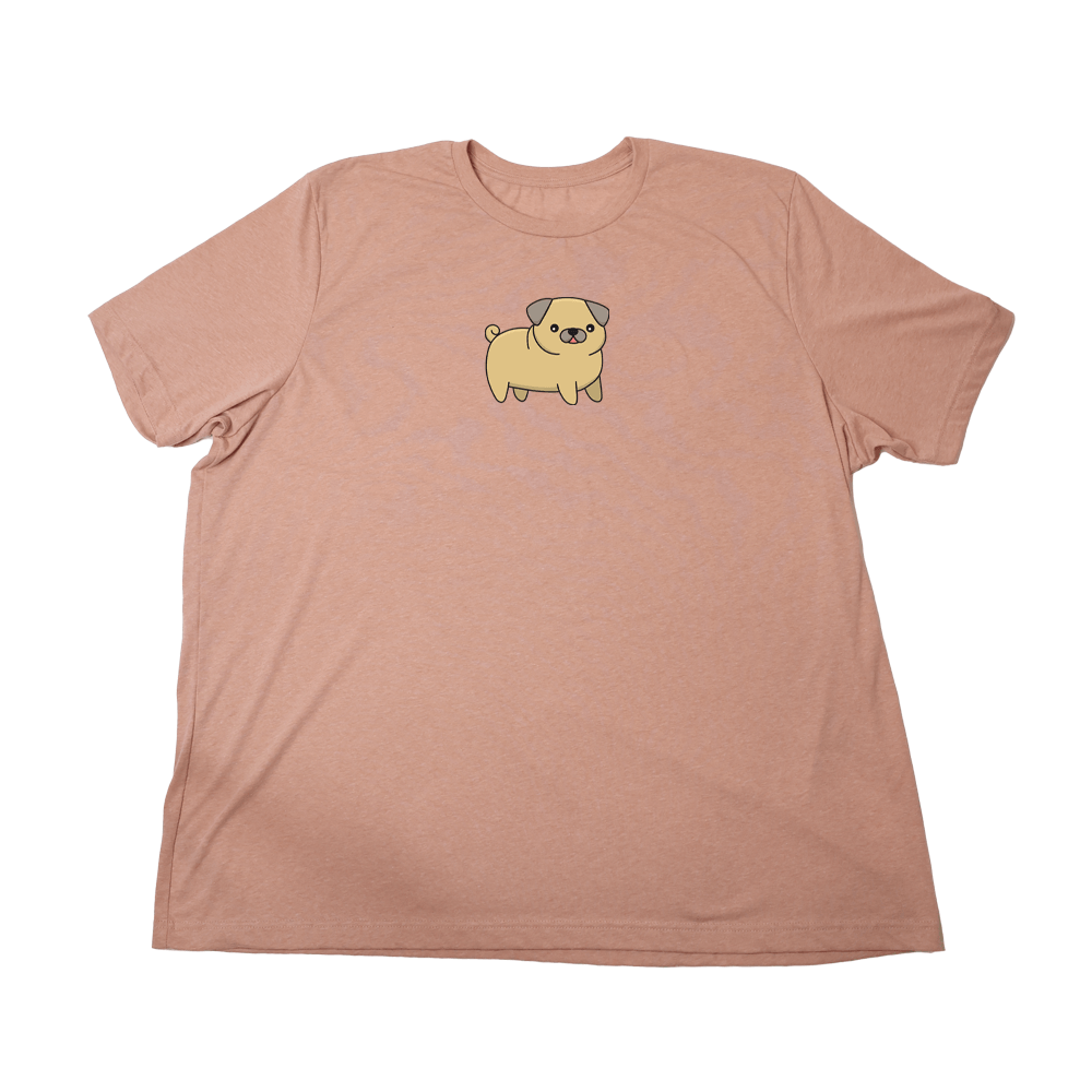 Pug Giant Shirt - Heather Sunset - Giant Hoodies