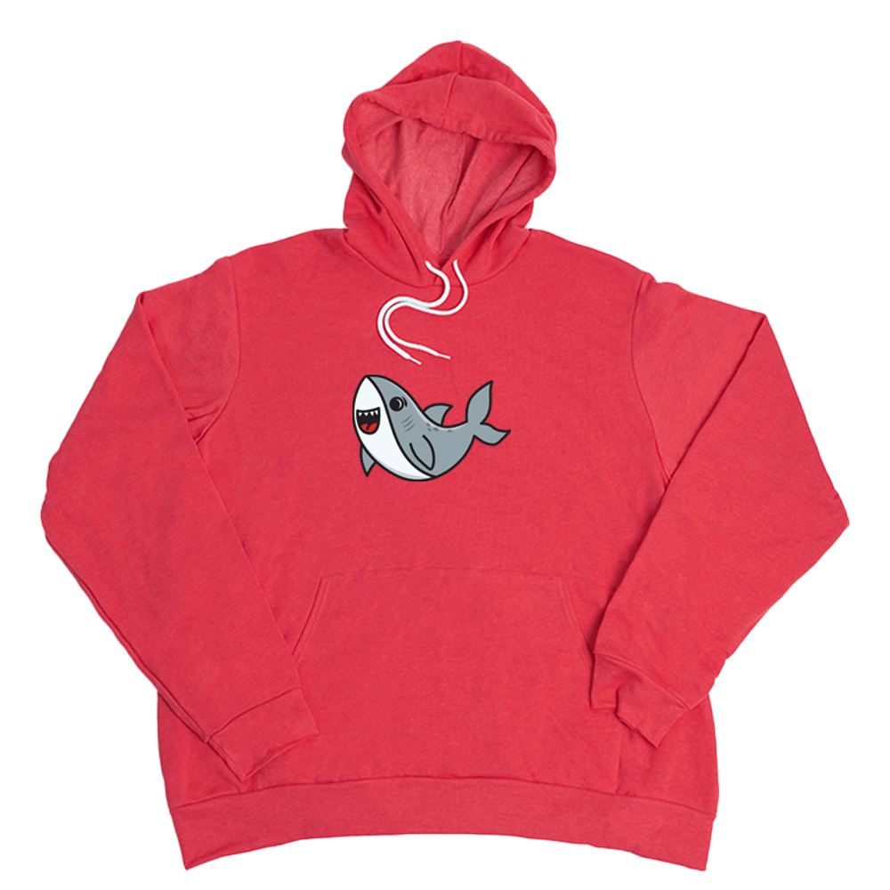 Shark Giant Hoodie - Heather Red - Giant Hoodies