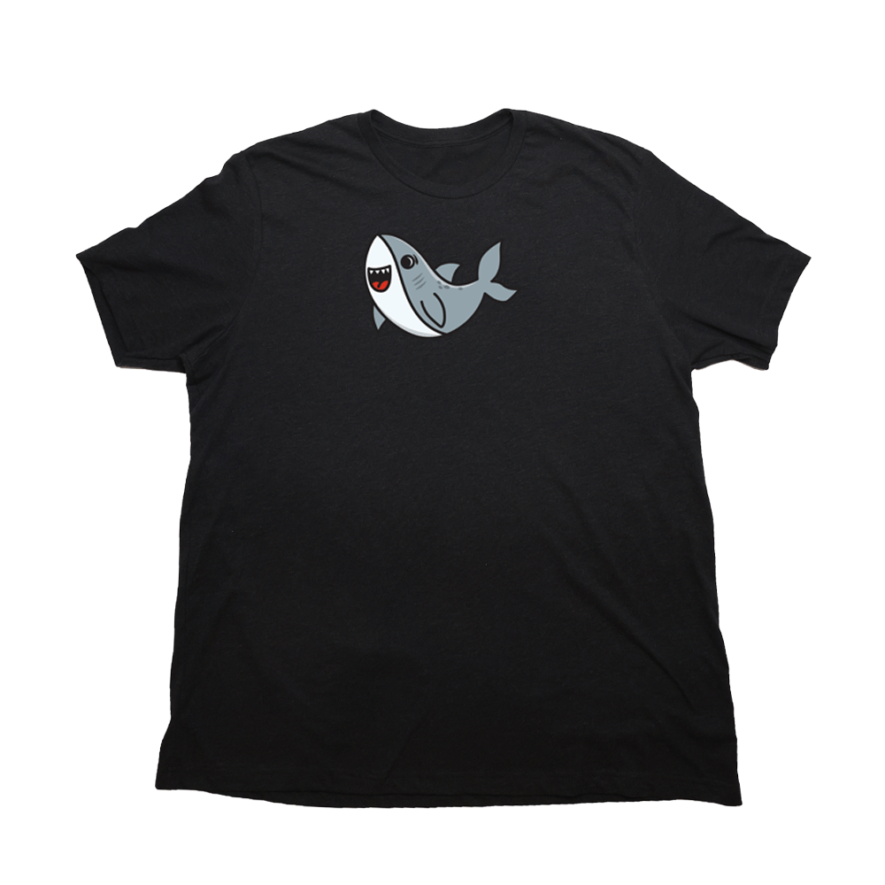 Shark Giant Shirt - Heather Black - Giant Hoodies