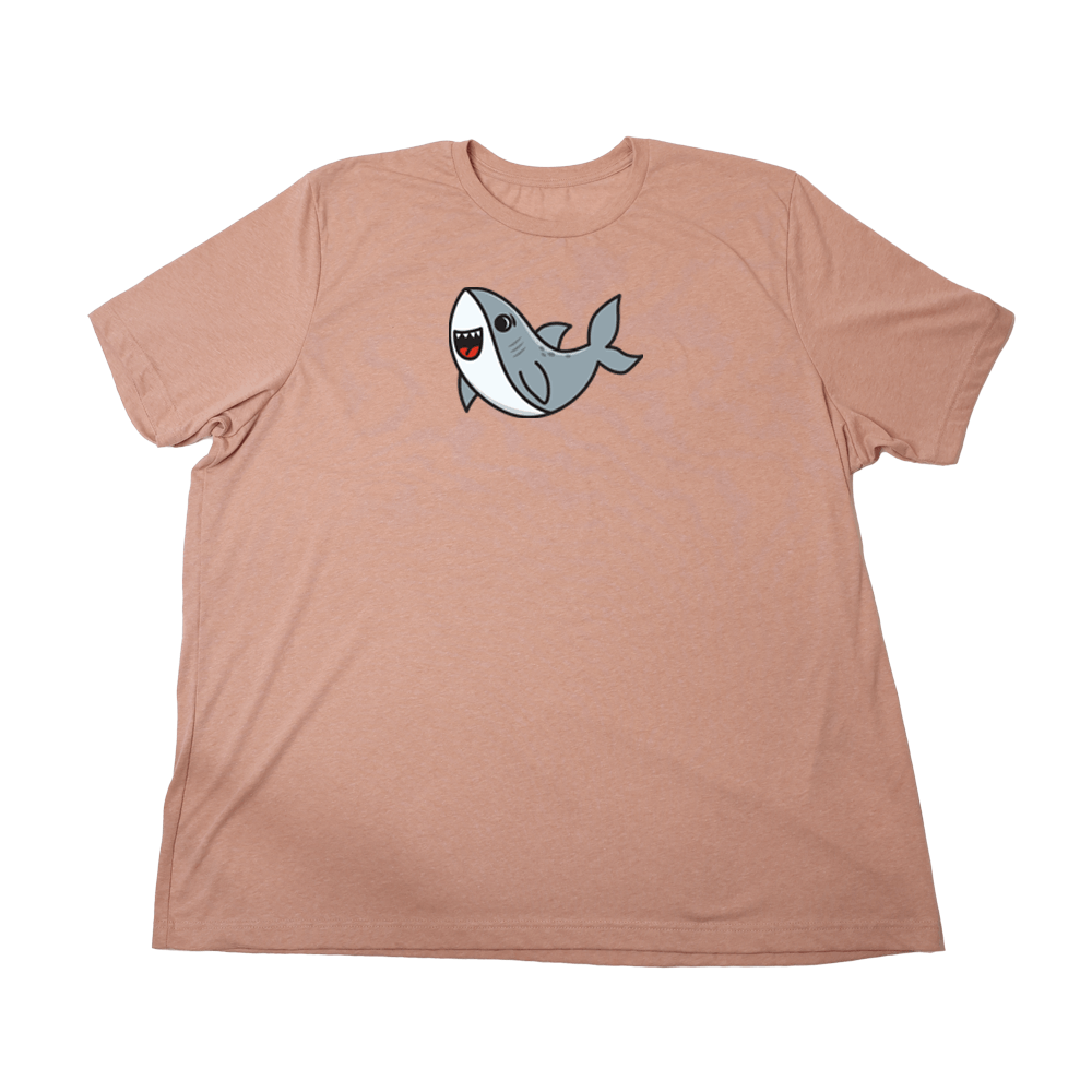 Shark Giant Shirt - Heather Sunset - Giant Hoodies