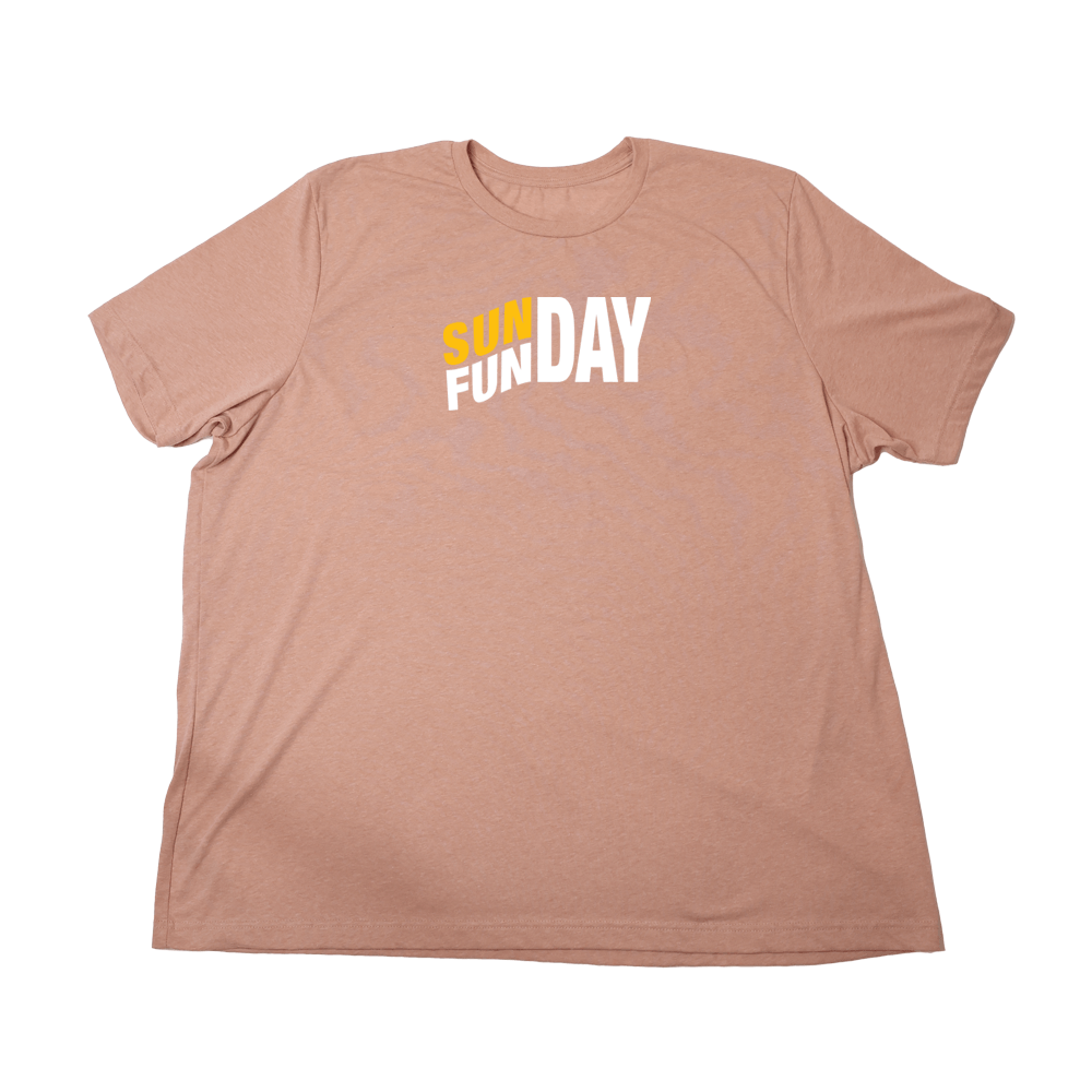 Sunday Funday Giant Shirt - Heather Sunset - Giant Hoodies