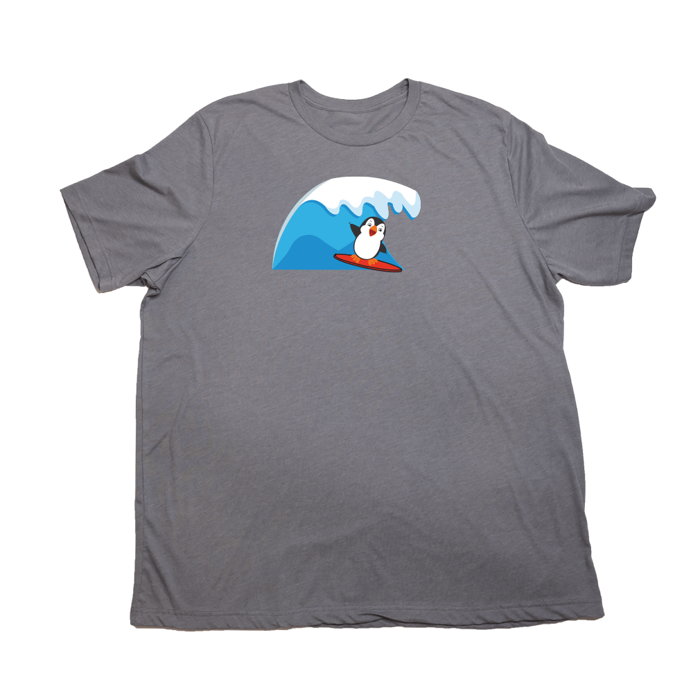 Surf Penguin Giant Shirt - Heather Storm - Giant Hoodies