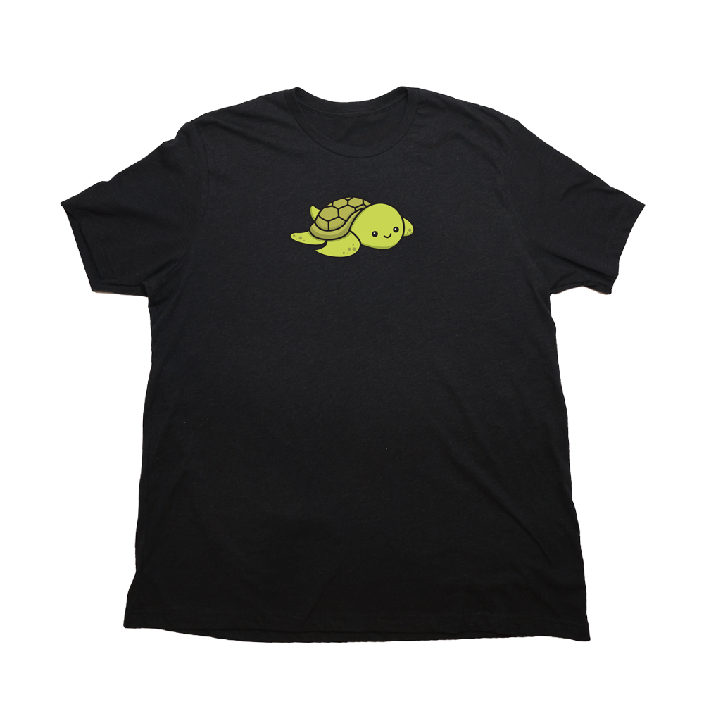 Heather Black Tim The Turtle Giant Shirt