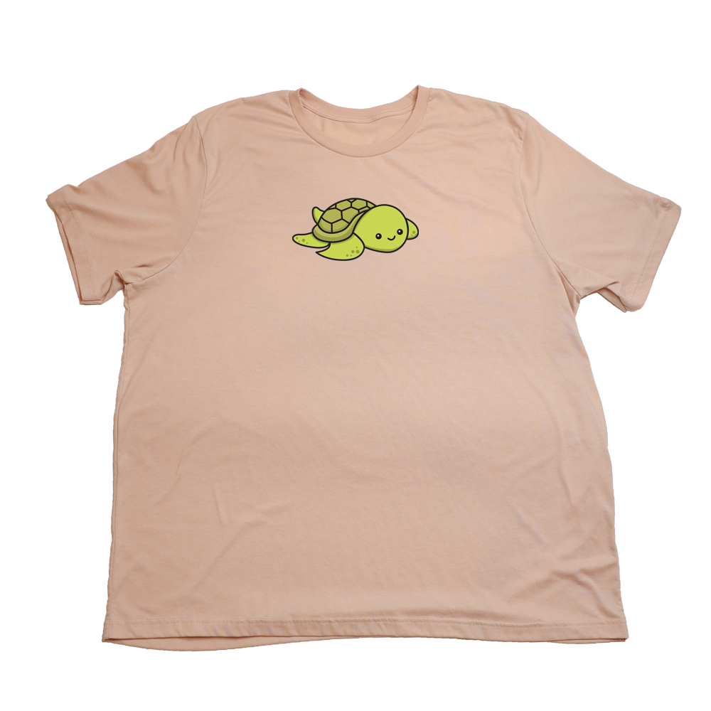 Heather Peach Tim The Turtle Giant Shirt