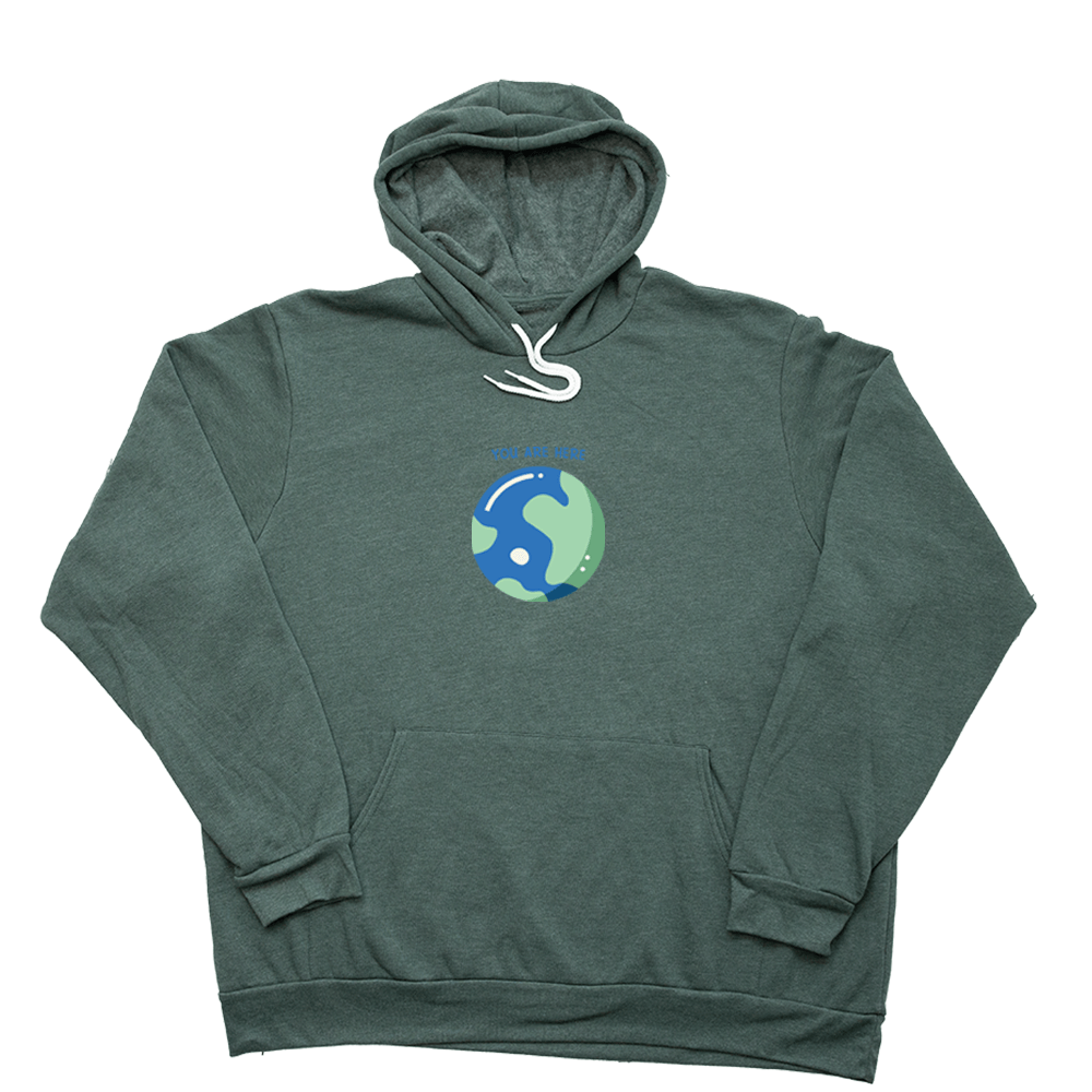 Heather Forest World Giant Hoodie