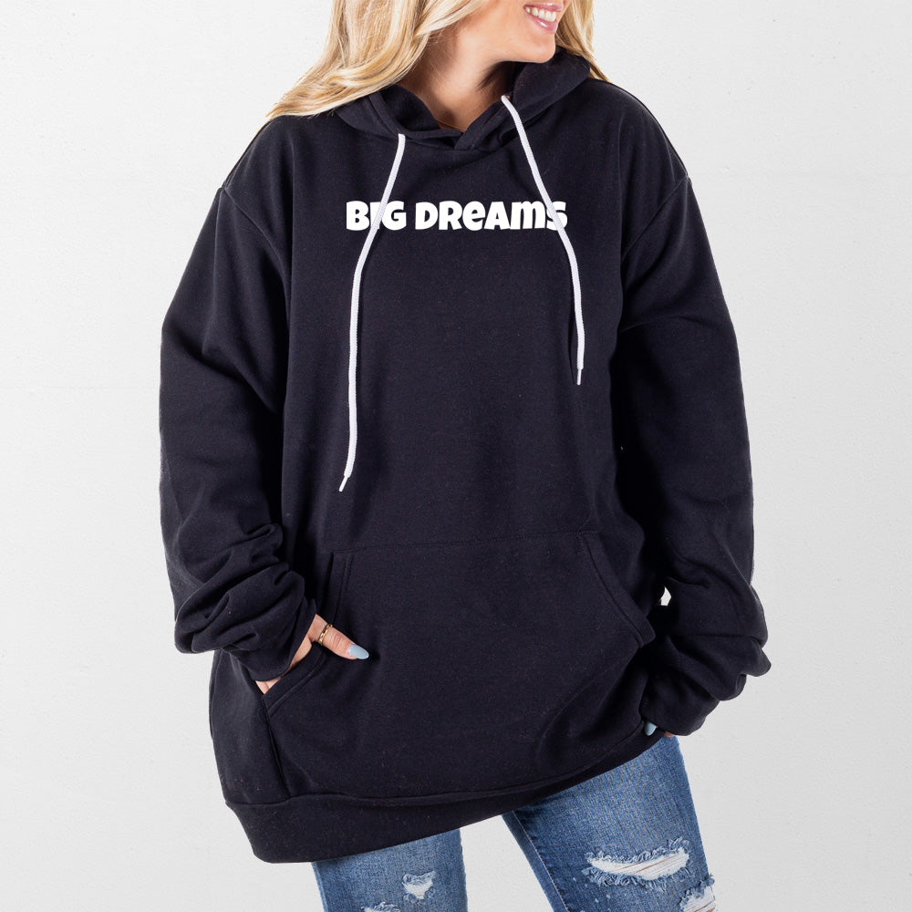 Black Big Dreams Giant Hoodie