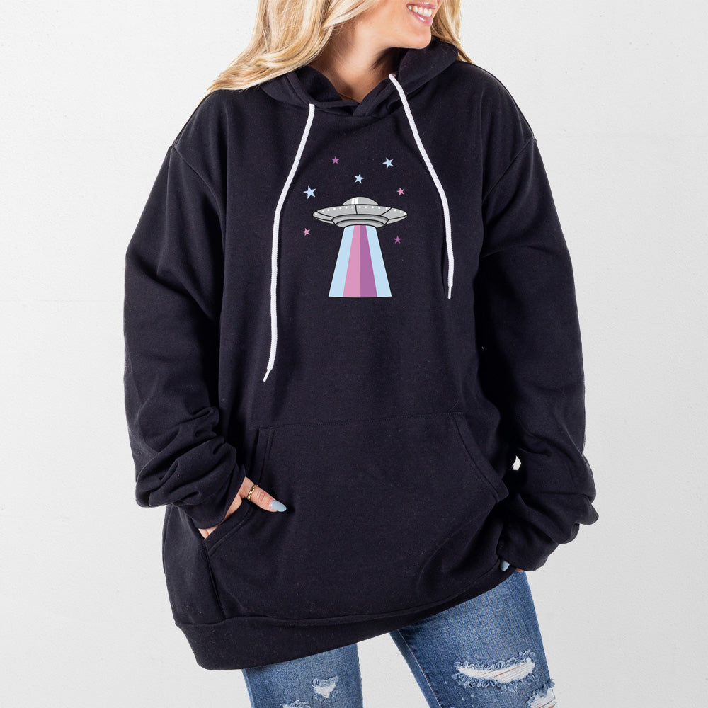 Black UFO Giant Hoodie