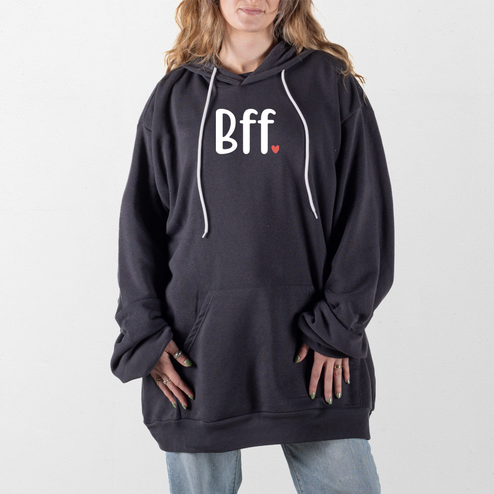 Dark Gray BFF Giant Hoodie