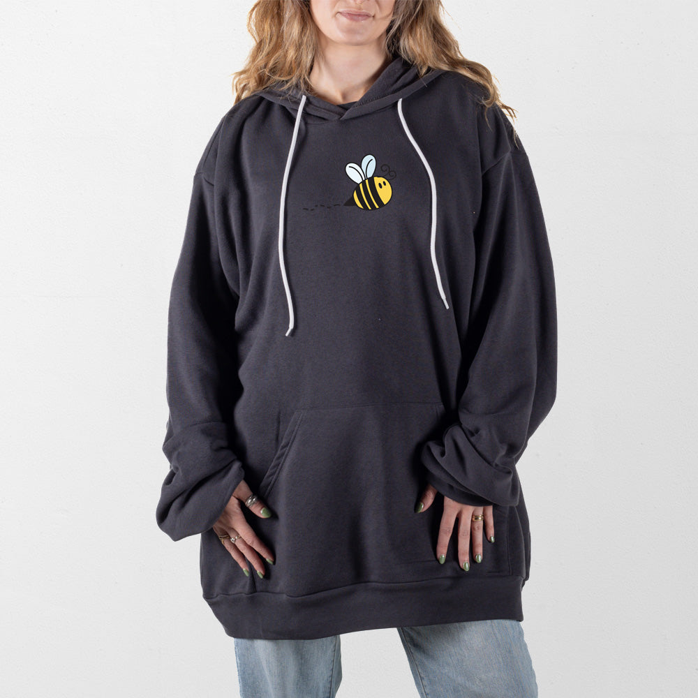 Dark Gray Bumblebee Giant Hoodie