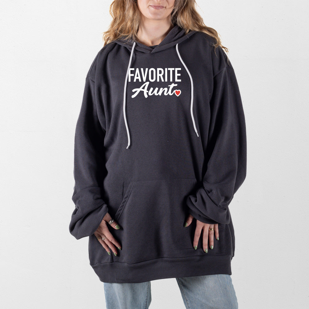 Dark Gray Favorite Aunt Giant Hoodie