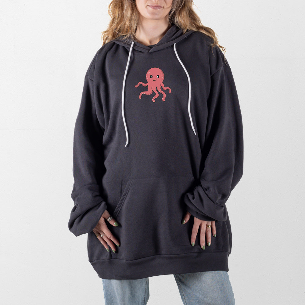 Dark Gray Octopus Giant Hoodie