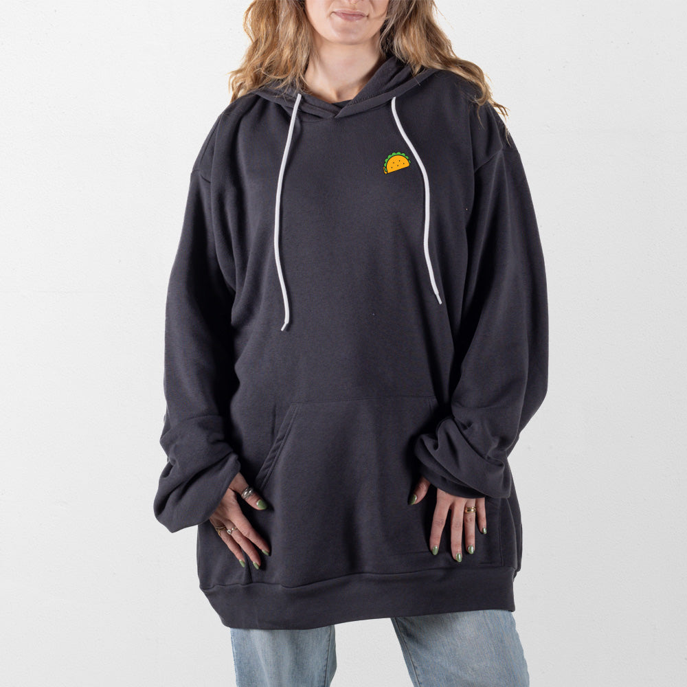 Dark Gray Taco Pocket Giant Hoodie