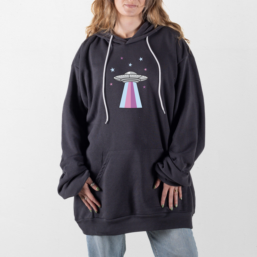 Dark Gray UFO Giant Hoodie