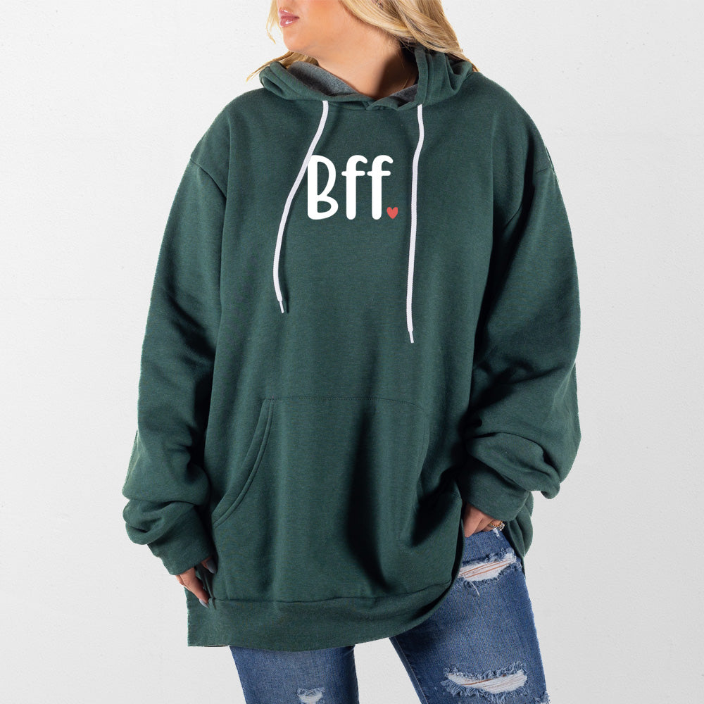 Heather Forest BFF Giant Hoodie