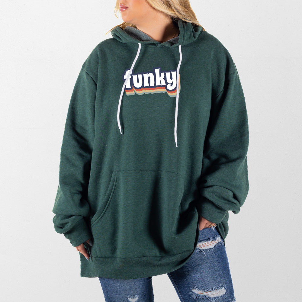 Heather Forest Funky Giant Hoodie