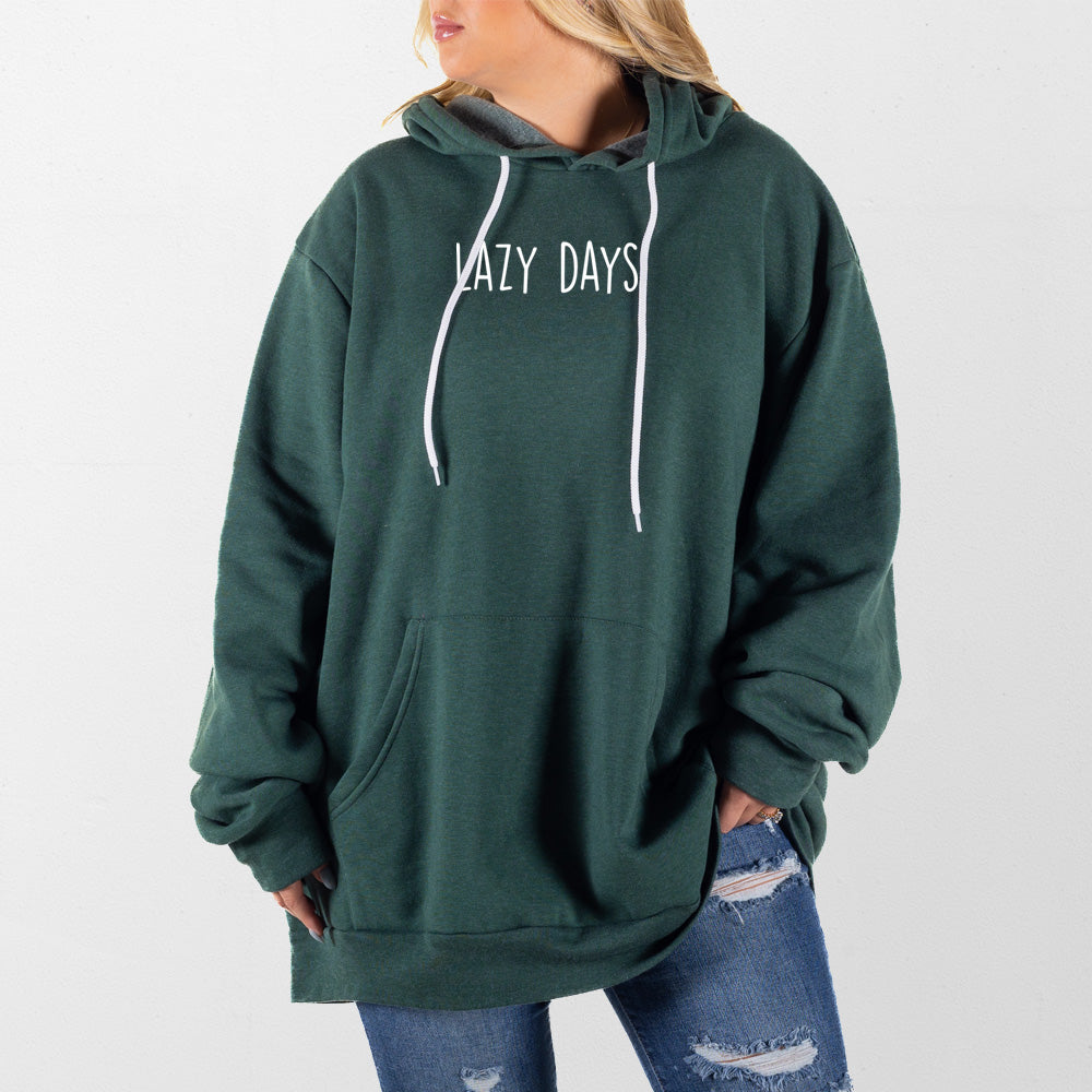 Heather Forest Lazy Days Giant Hoodie