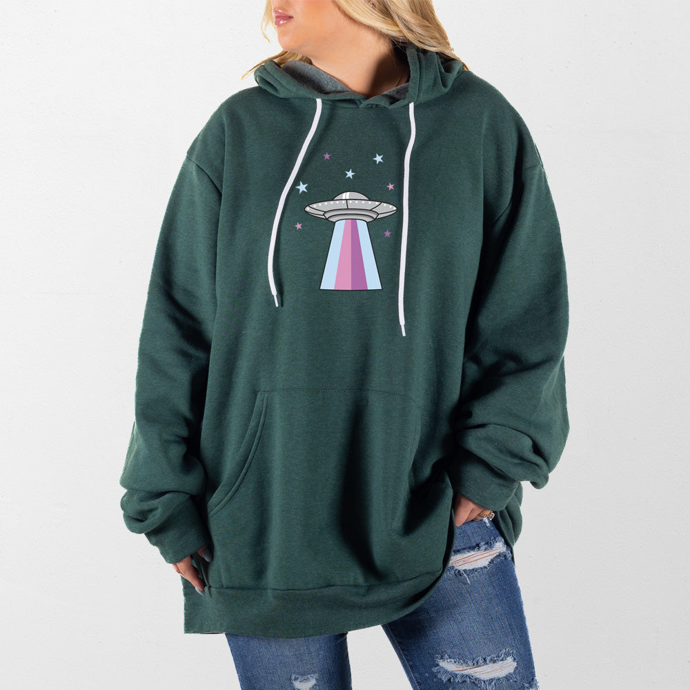 Heather Forest UFO Giant Hoodie