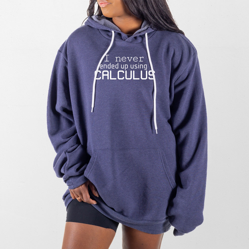 Heather Navy Calculus Giant Hoodie