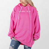 Hot Pink 3 Cats Ago Giant Hoodie