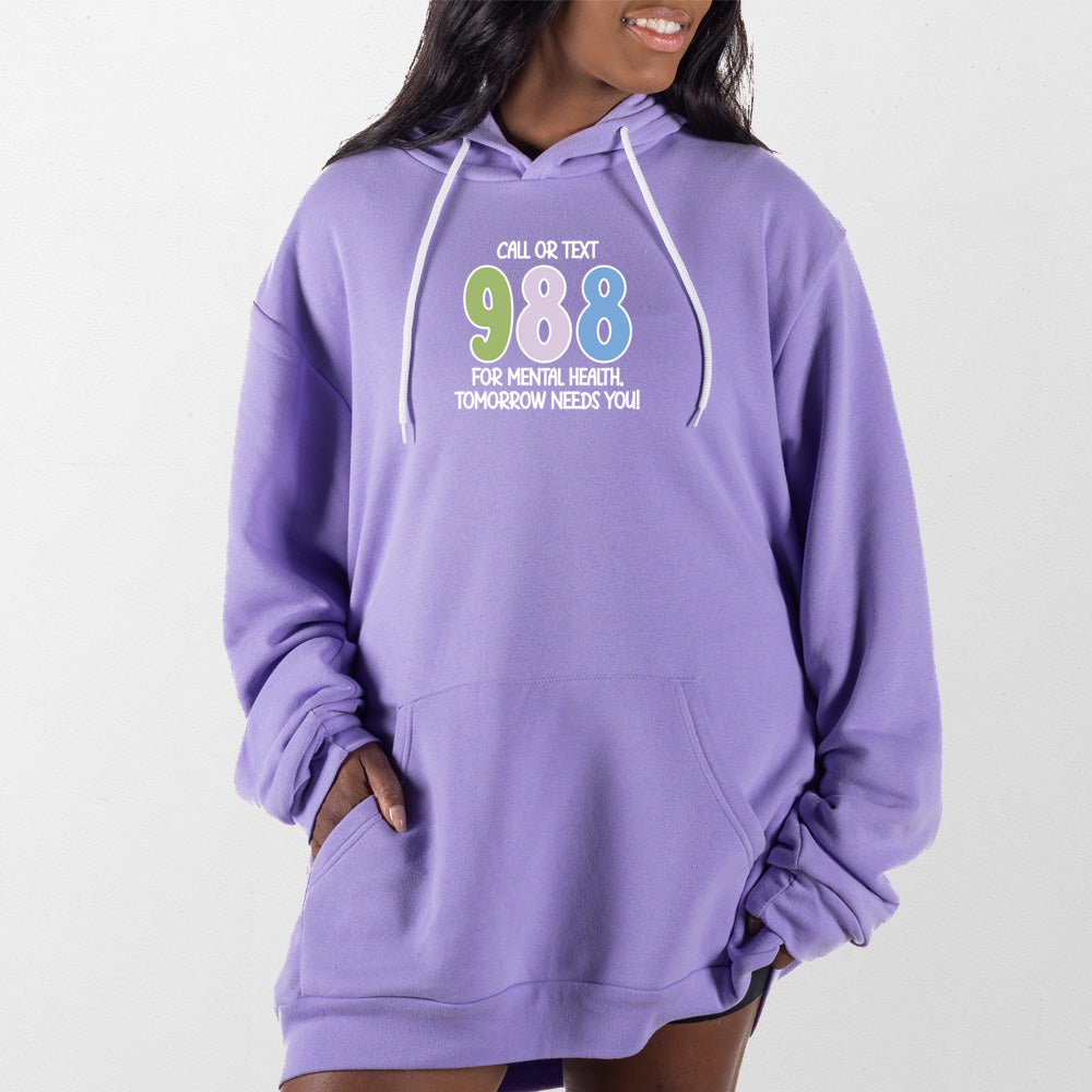 Lavender 988 Giant Hoodie