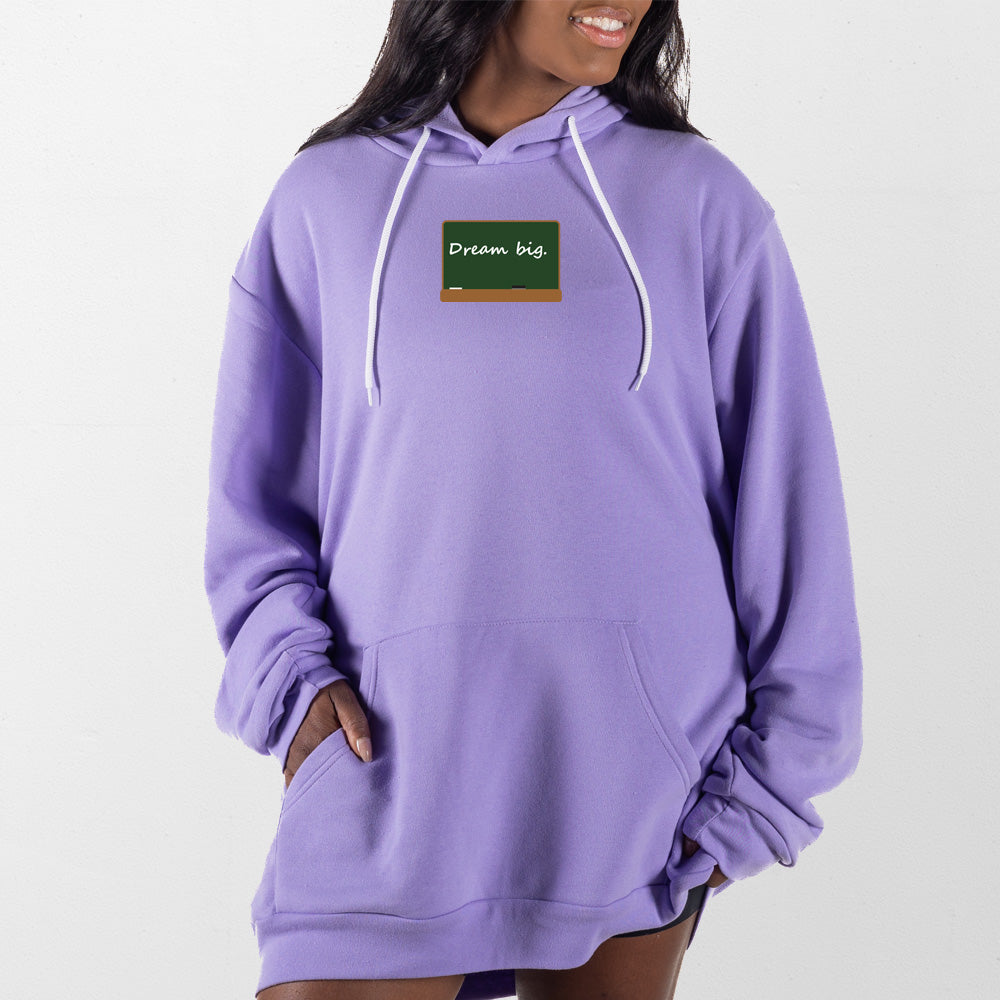 Lavender Chalkboard Giant Hoodie