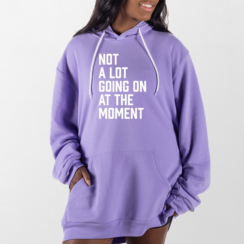 Lavender Not a Lot Going On Giant Hoodie