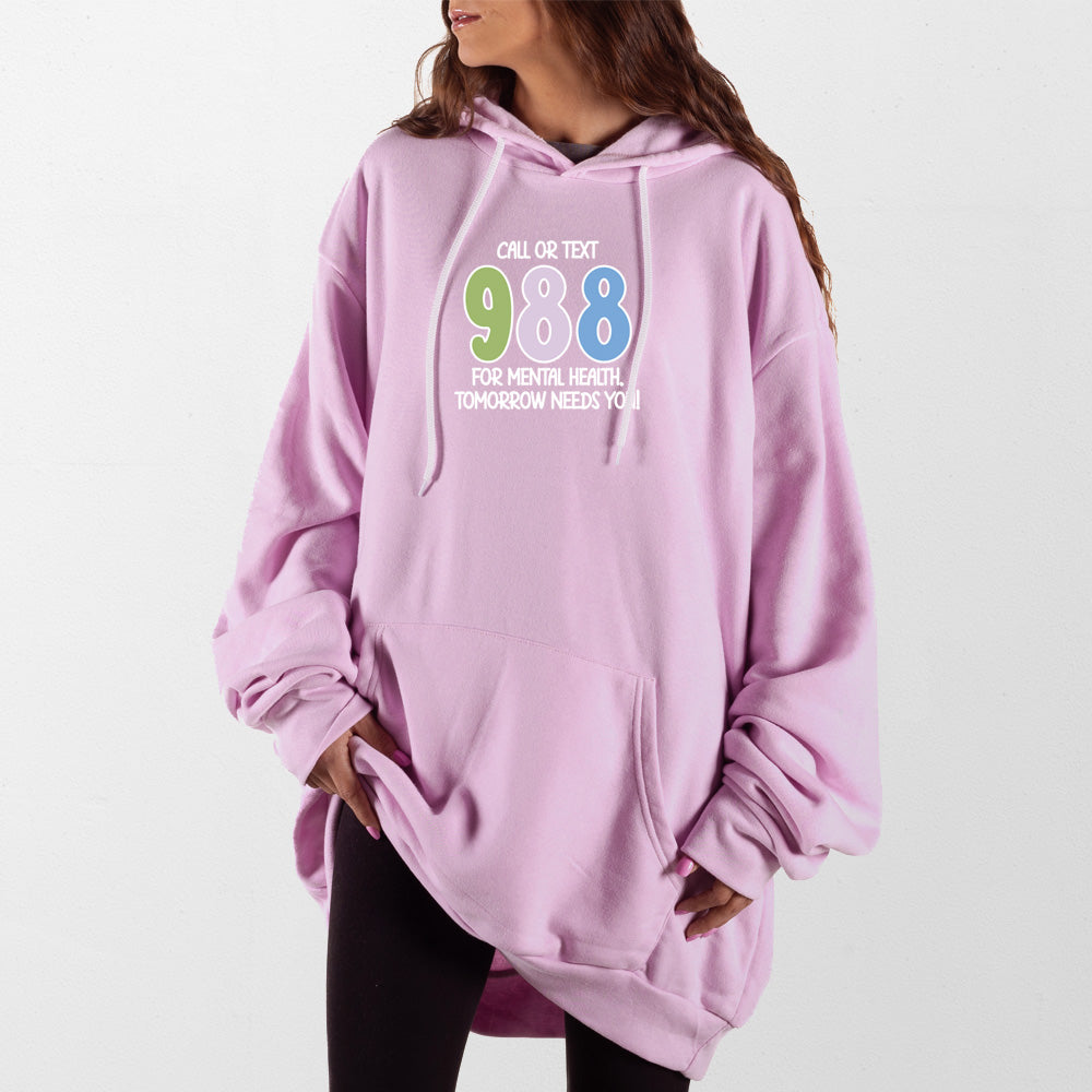 Light Pink 988 Giant Hoodie