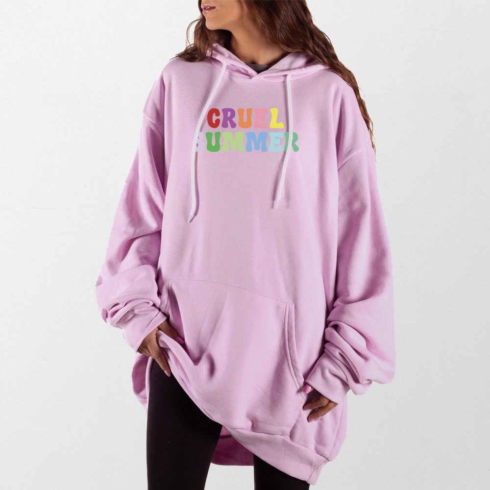 Light Pink Cruel Summer Giant Hoodie