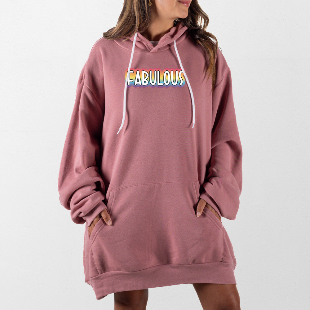 Mauve Fabulous Giant Hoodie