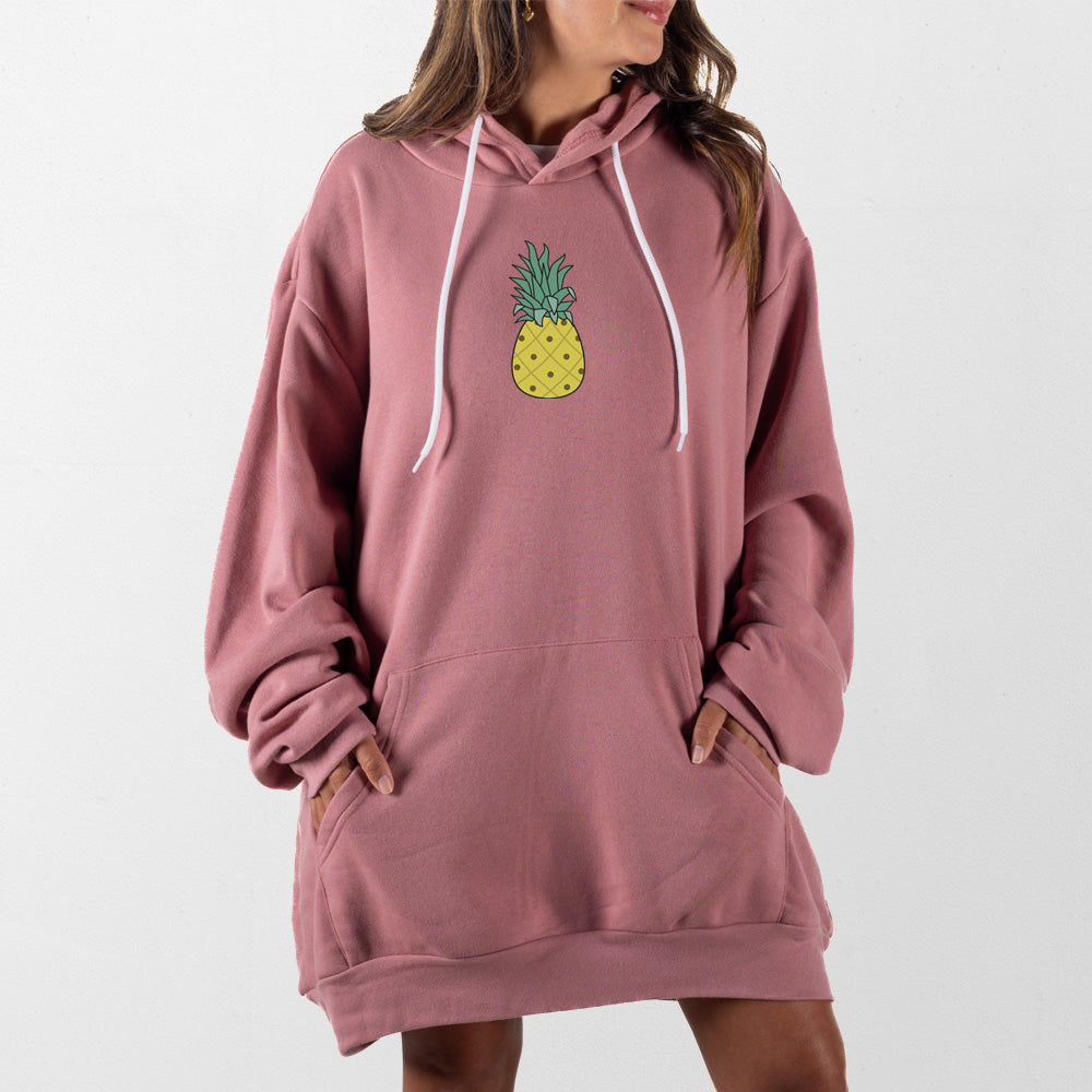 Mauve Pineapple Giant Hoodie