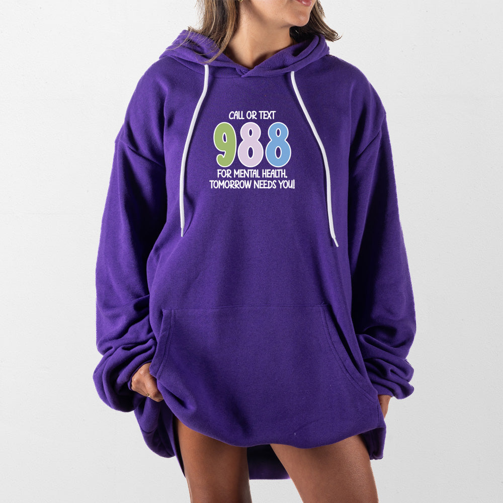 Purple 988 Giant Hoodie