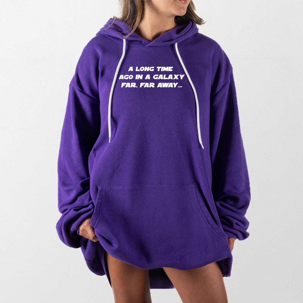 Purple A Long Time Ago Giant Hoodie