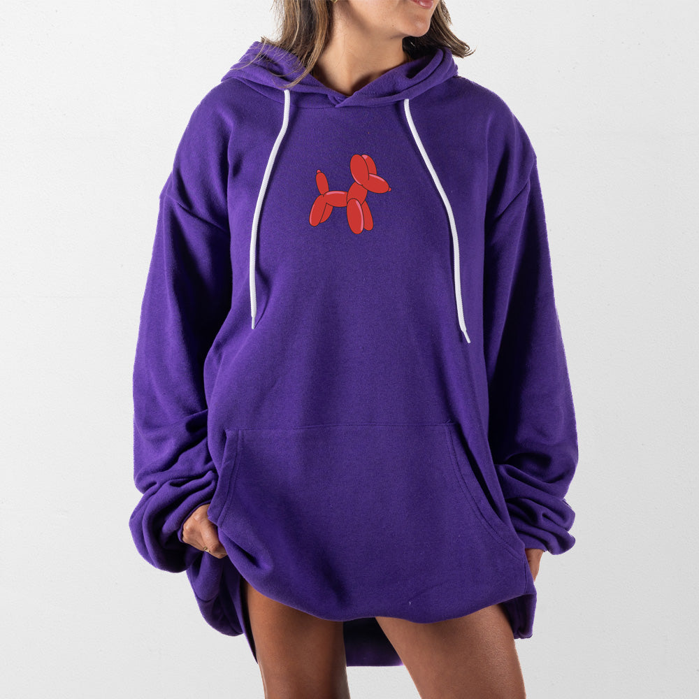 Purple Balloon Animal Giant Hoodie