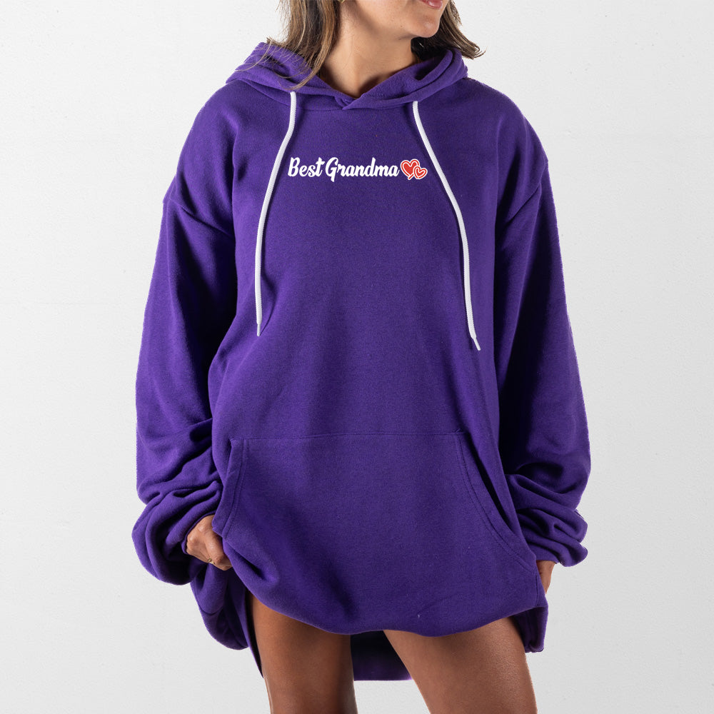 Purple Best Grandma Giant Hoodie